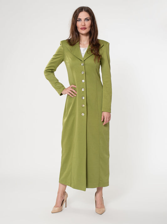 šaty Influ zelené
